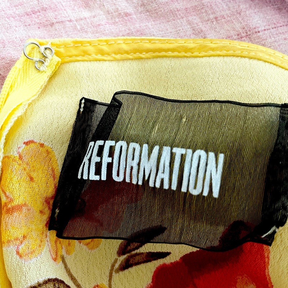 Reformation Up-Cycled sustainable Short dress